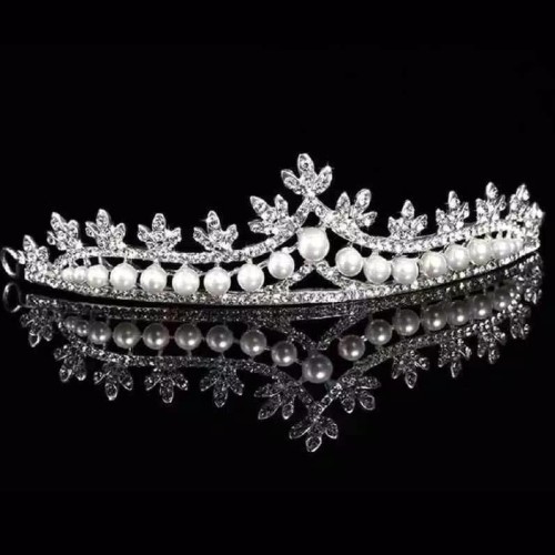 Mahkota Wisuda / Mahkota Sash Murah Tipe TRP-029 Mutiara