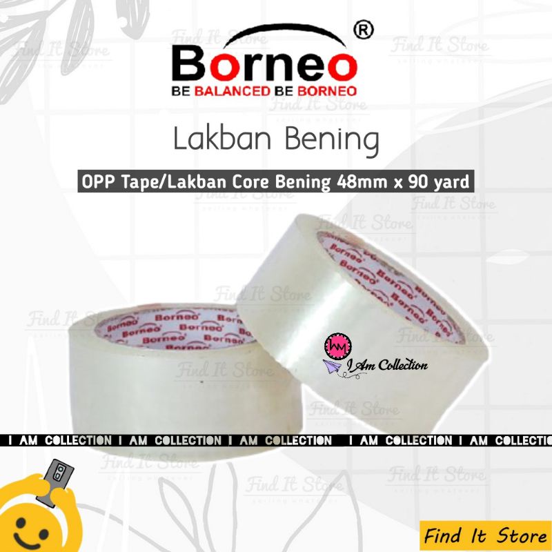 

AM | Lakban Borneo Bening 2 inch 48mmx90yard | Lakban Bening Borneo