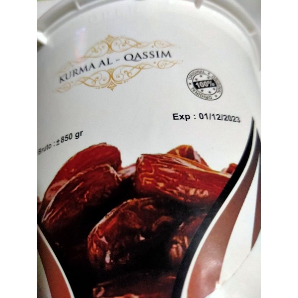 

Kurma Ember Al Qasim 850 gr