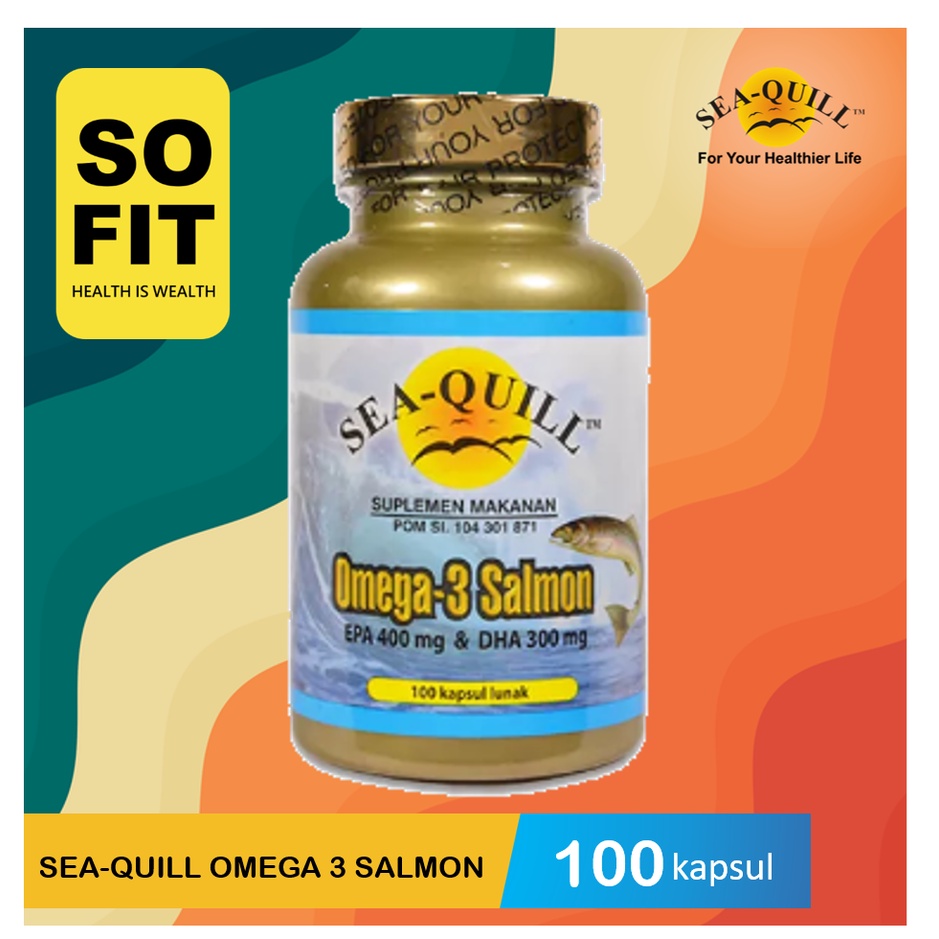 Sea-Quill Omega 3 Salmon 100s / Sea Quill / Seaquill