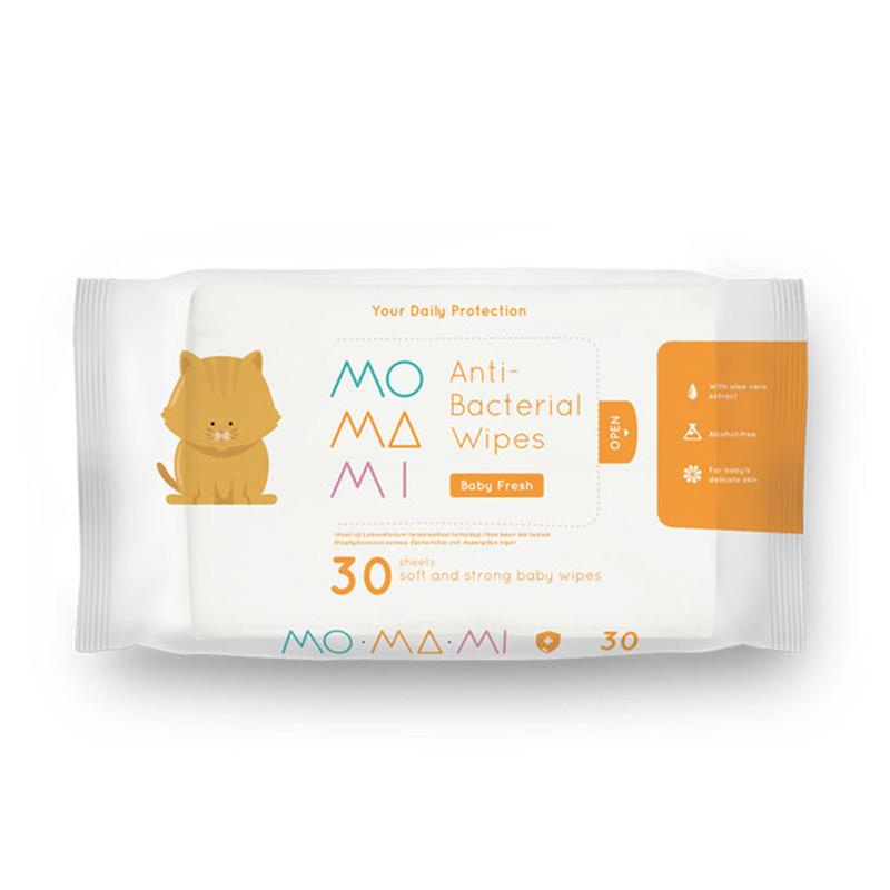 Momami Baby Antibacterial Wipes /121675