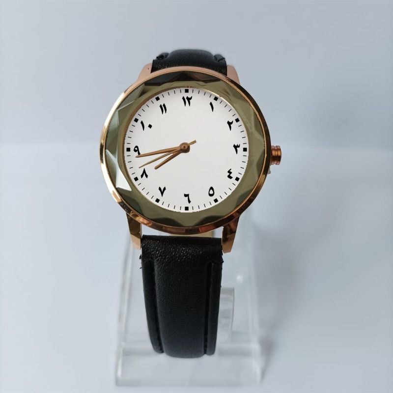 Jam Tangan Custom Wanita Angka Arab Putih