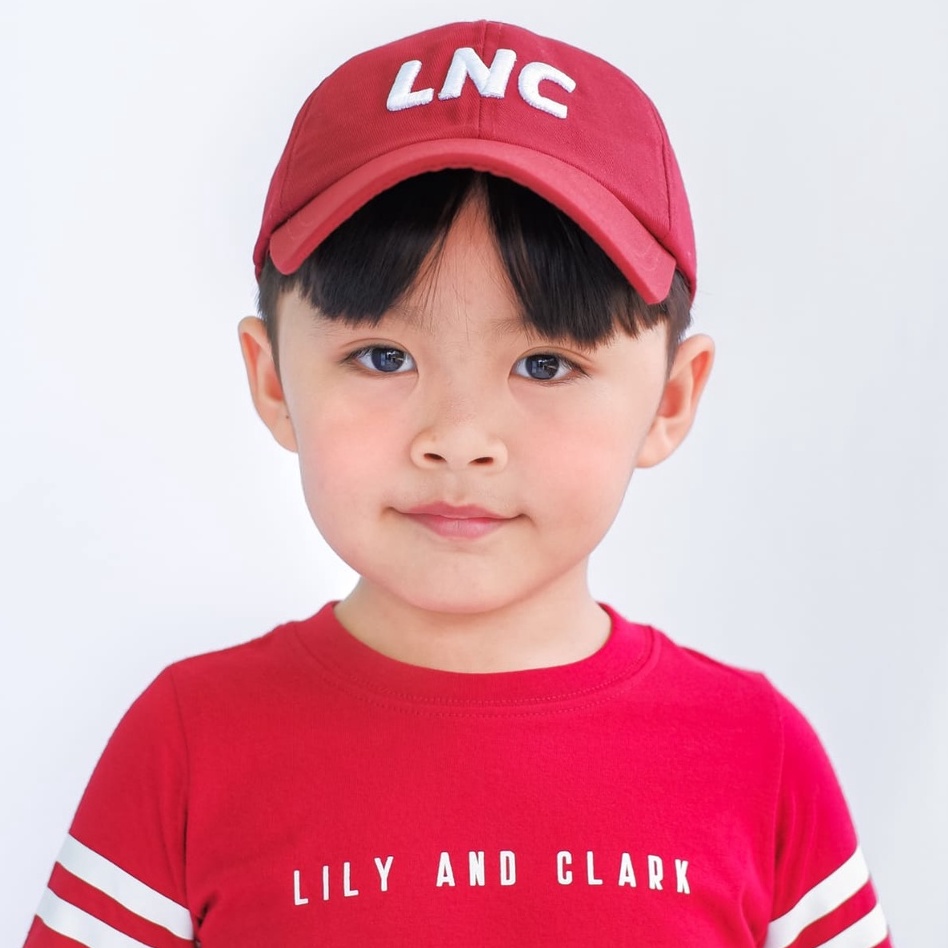 LILY AND CLARK TOPI BERMAIN TERBARU TB10 MAROON LNC