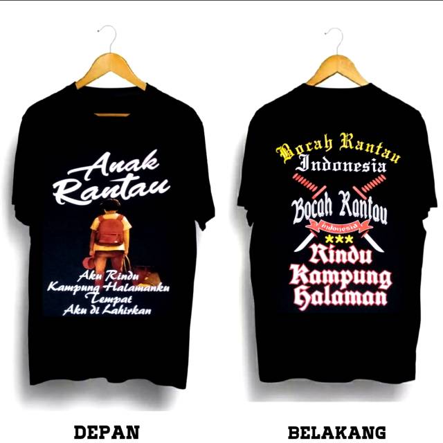 Kaos anak rantau/bocah rantau