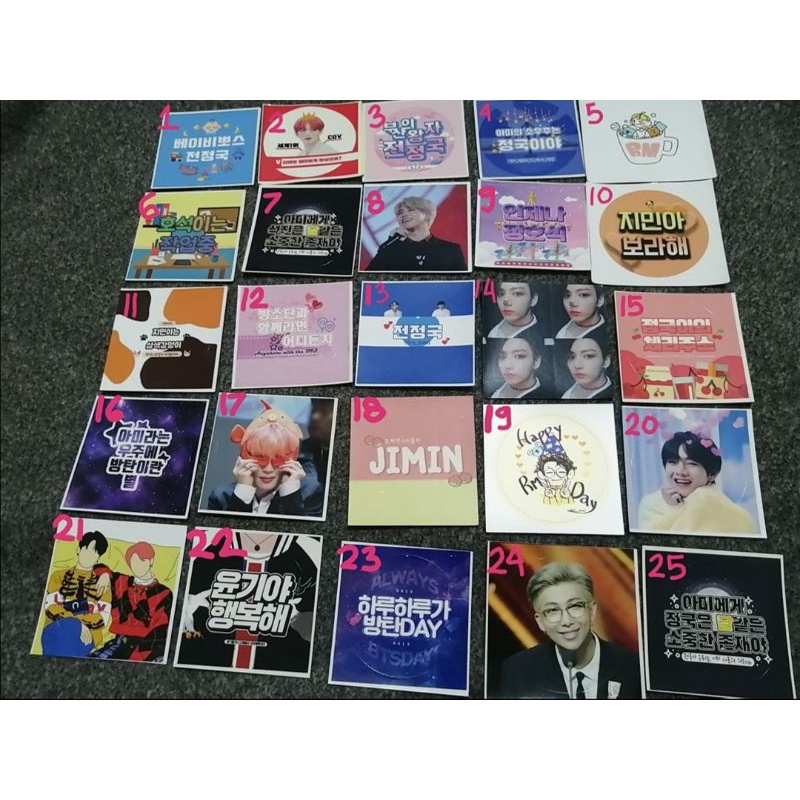 Freebies sticker by sellkor kr BTS