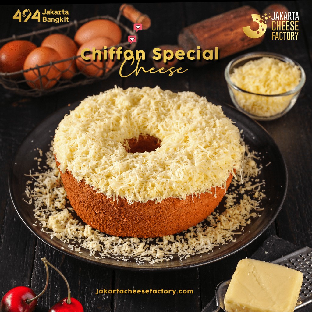 

Chiffon Special Cheese Jakarta Cheese Factory