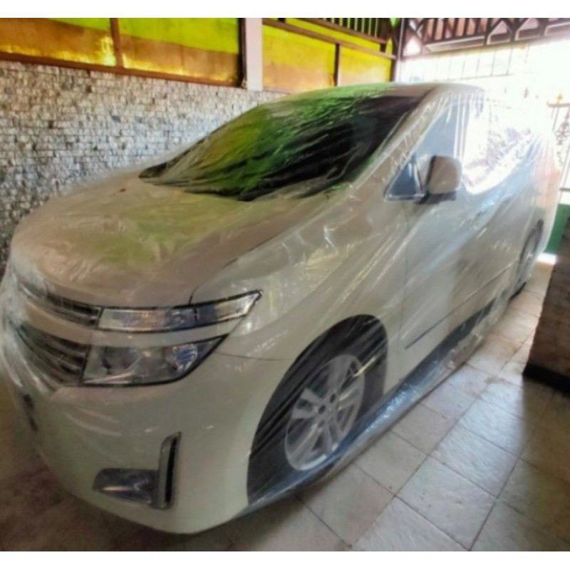 Body Cover Sarung Mobil SIGRA Model Bening Transfaran