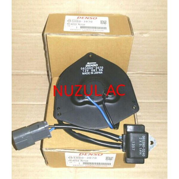 Motor Fan Ac Extra Fan Ac Mobil Honda Fit, Merk: Denso (New/Baru)