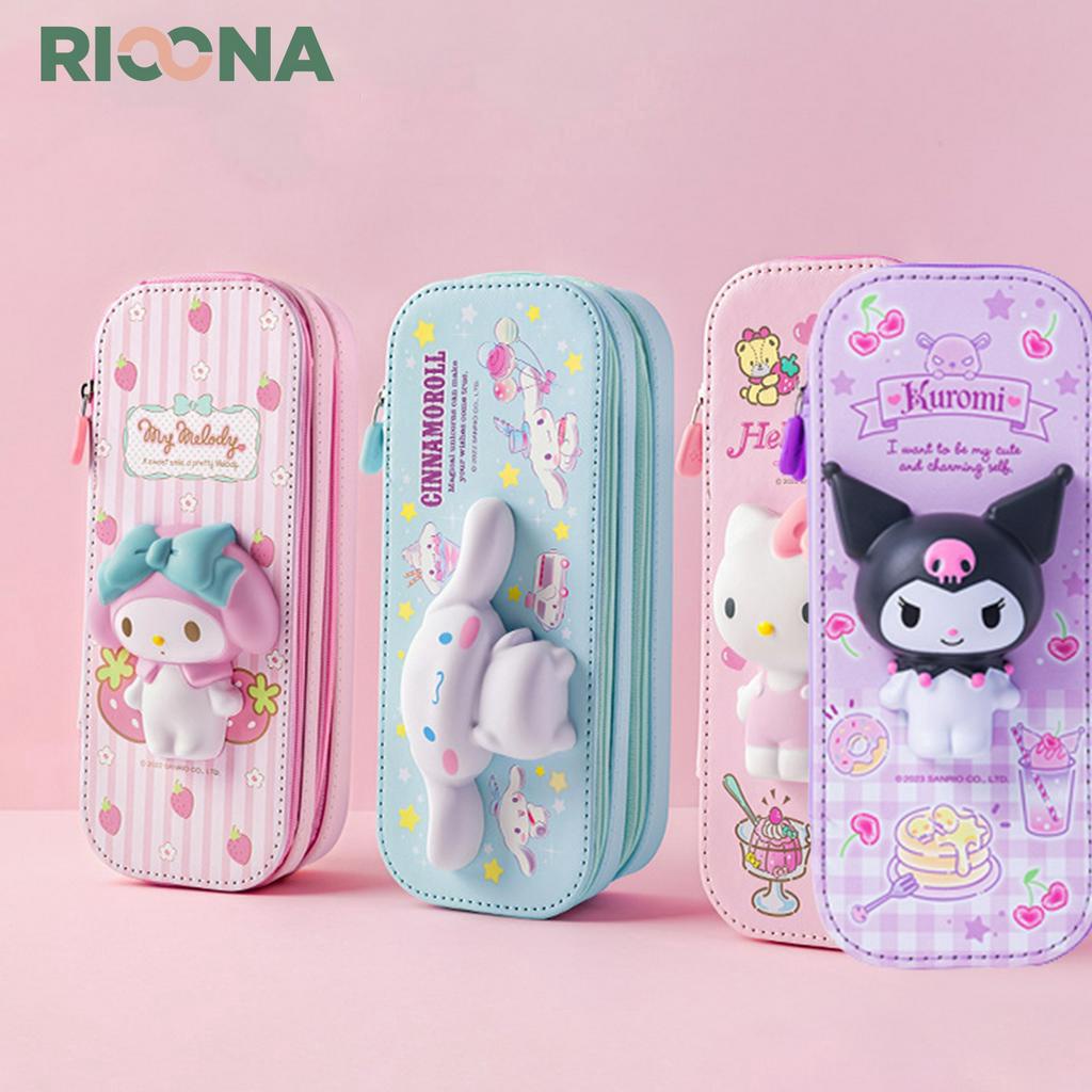 

KODE P18R Tempat Pensil Squishy Sanrio Dua Susun Pen Holder Squishy Double Decker