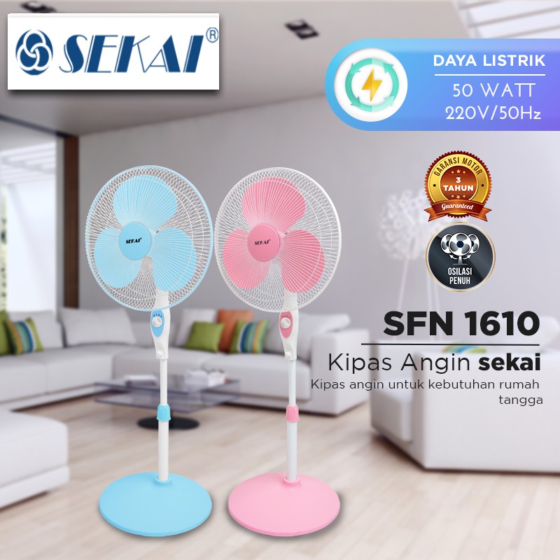 Sekai Kipas Angin Tumpu SFN 1610