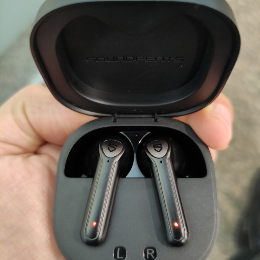 [SOLD OUT] soundpeats trueair 2 tws hitam bekas garansi aktif