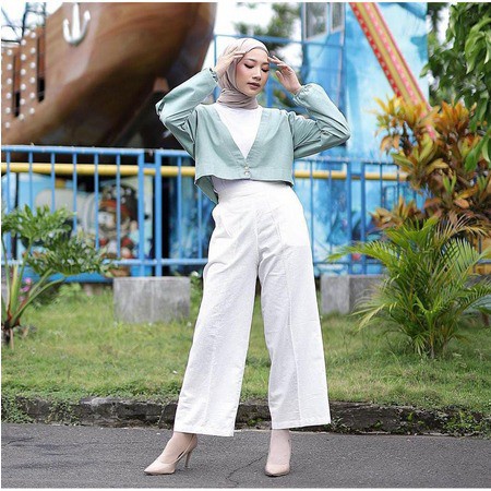 BEFAST - ZEC Cardigan ALIKA / Cardi Crop Catty / Cardigan Wanita Crop / Cardigan Wanita Modis / OOTD Wanita Kekiniaan / Cardigan Bisa Di Pakai Wanita Hijab