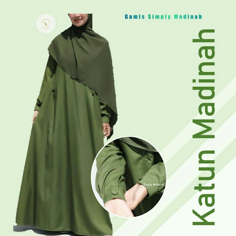 Gamis Simply Madinah / Katun Madinah