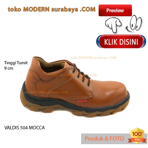 VALDIS 504 MK sepatu kerja pantofel pria safety