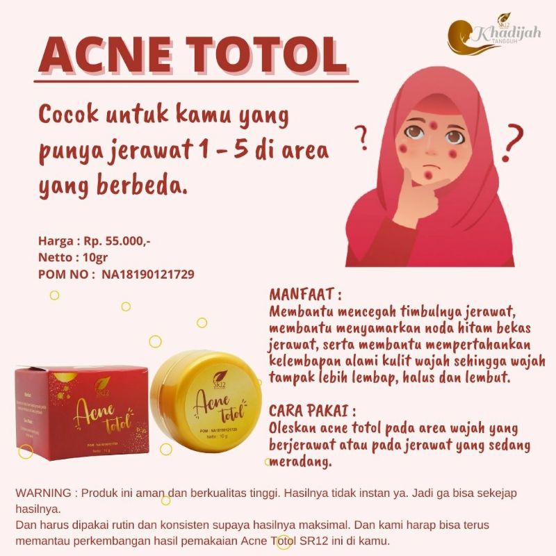 

Acne Totol SR12