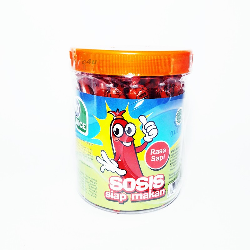 

JUN Sosis So Nice - Sosis Siap Makan - Netto 24 Pcs X 18Gr