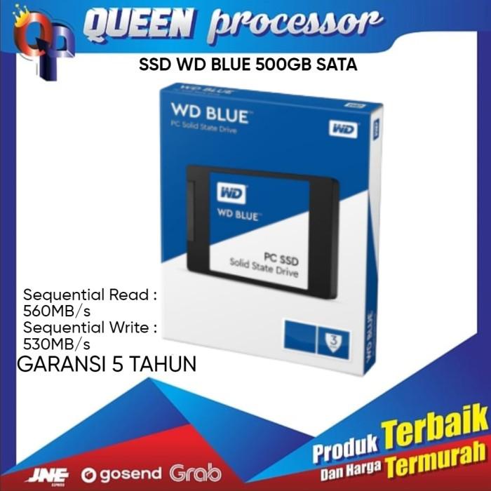 Ssd | Ssd Wd Blue 500Gb Sata Original