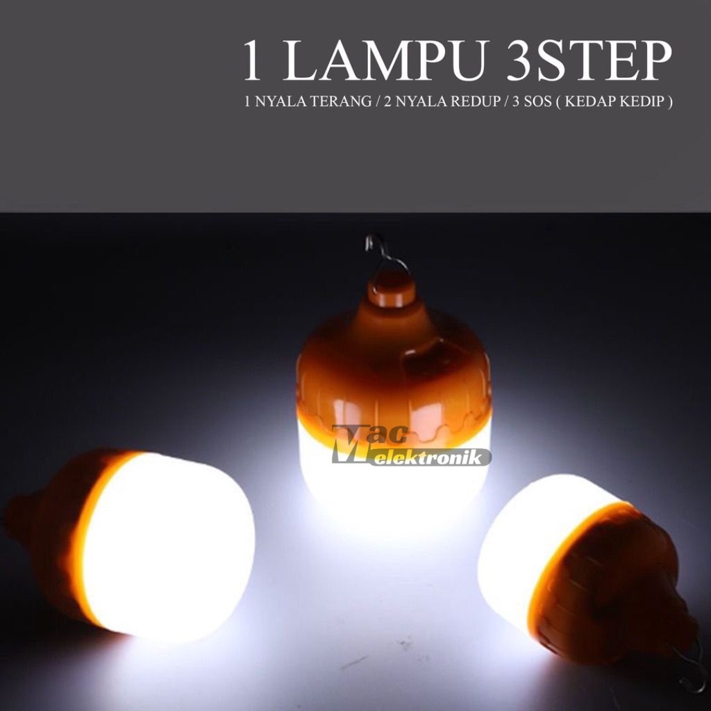 Lampu Emergency 50W / Lampu Indoor Outdoor / Rechargeable Lampu 50W/ Lampu Darurat 50 WATT