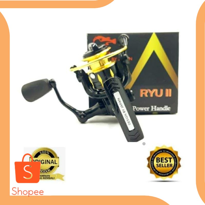 Dijual last stok Reel UL Power Handle Murah Fugu RYU II 1000 19DEZ Limited