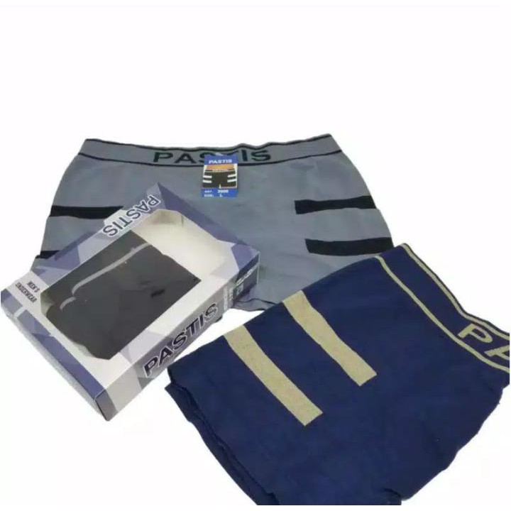 PASTIS - 1 Pcs Boxer Pria - Celana Dalam Pria