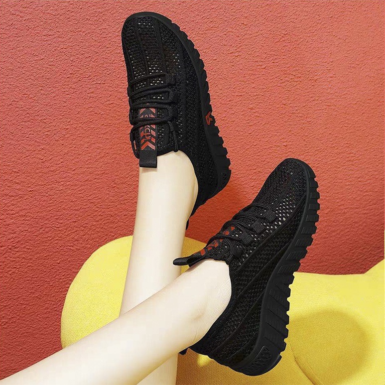 Sepatu Sneakers Fashion Wanita YR7 Casual Impor Trending - RG