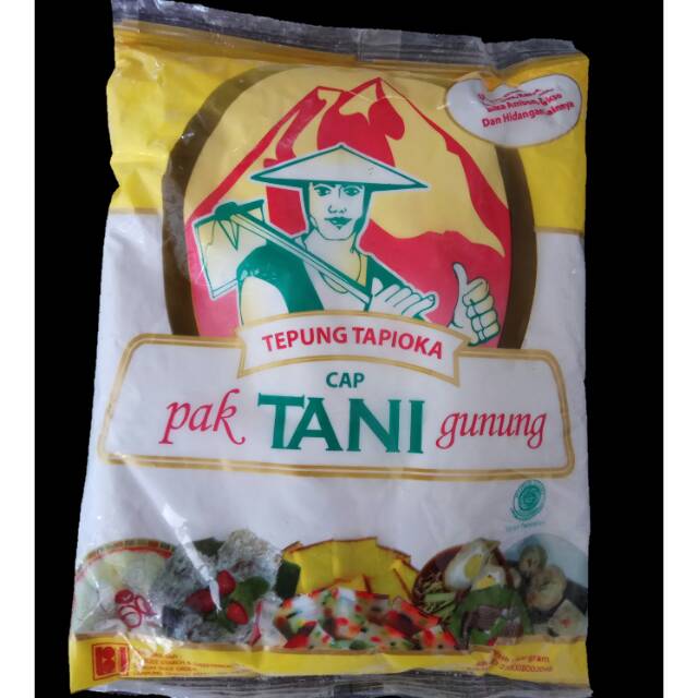 

Tepung tapioka cap pak tani gunung