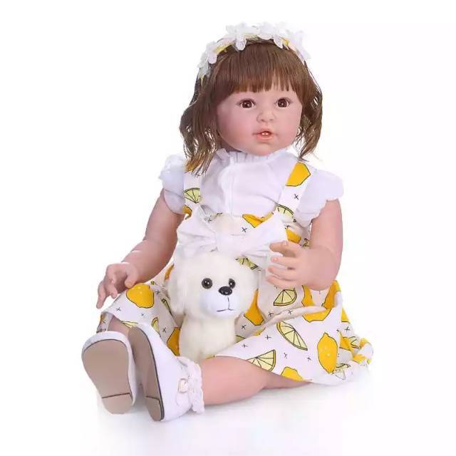 reborn toddler silicone doll