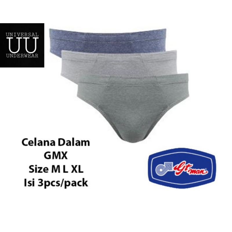 CD Underwear Celana Dalam Pria Dewasa Sempak Cowok Termurah GT-Man GMX By Universal Underwear