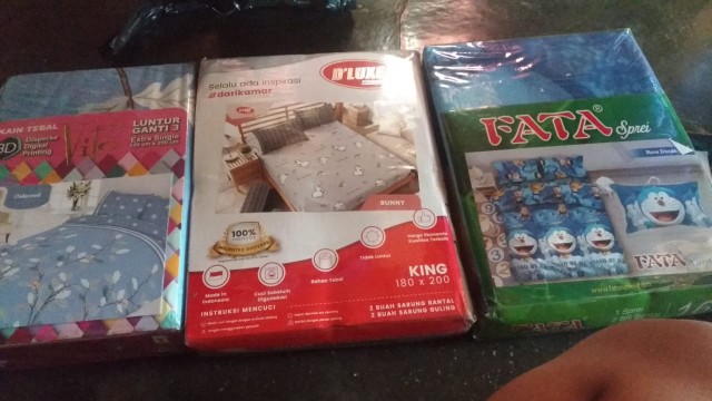 Sprei 3d Single New Vito Motif Oakwood