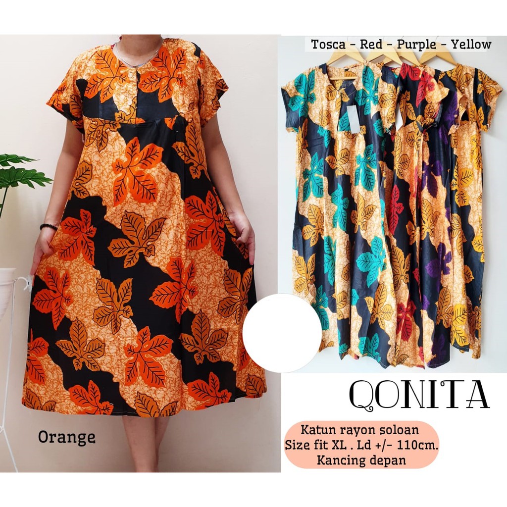 Daster Qonita / Seri / Adem / Nyaman /Busui