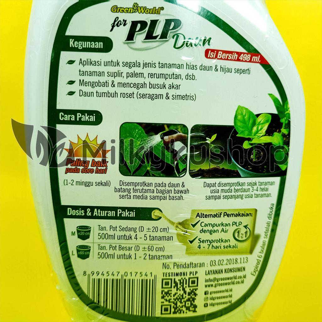 PUPUK CAIR PLP DAUN 498 ML LANGSUNG PAKAI