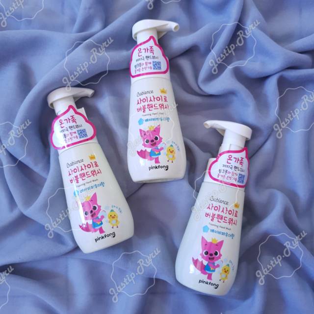 [CUCI GUDANG-KOREA READY] BABIENCE x Pinkfong Foaming Hand Wash 270ml