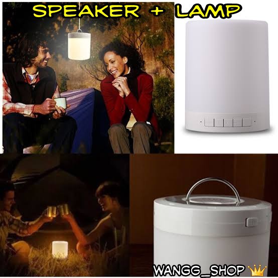 SPEAKER M9 BLUETOOTH / BLUETOOTH SPEAKER CL-671 + LAMPU TIDUR SMART TOUCH PORTABLE