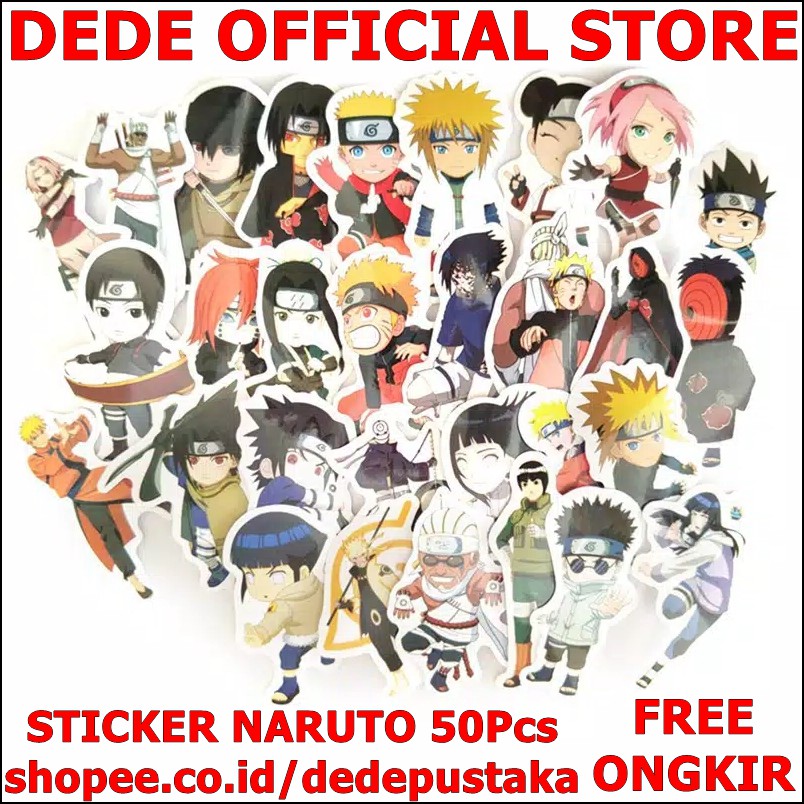 Jual Sticker Naruto Stiker Naruto 50pcs Indonesia|Shopee Indonesia