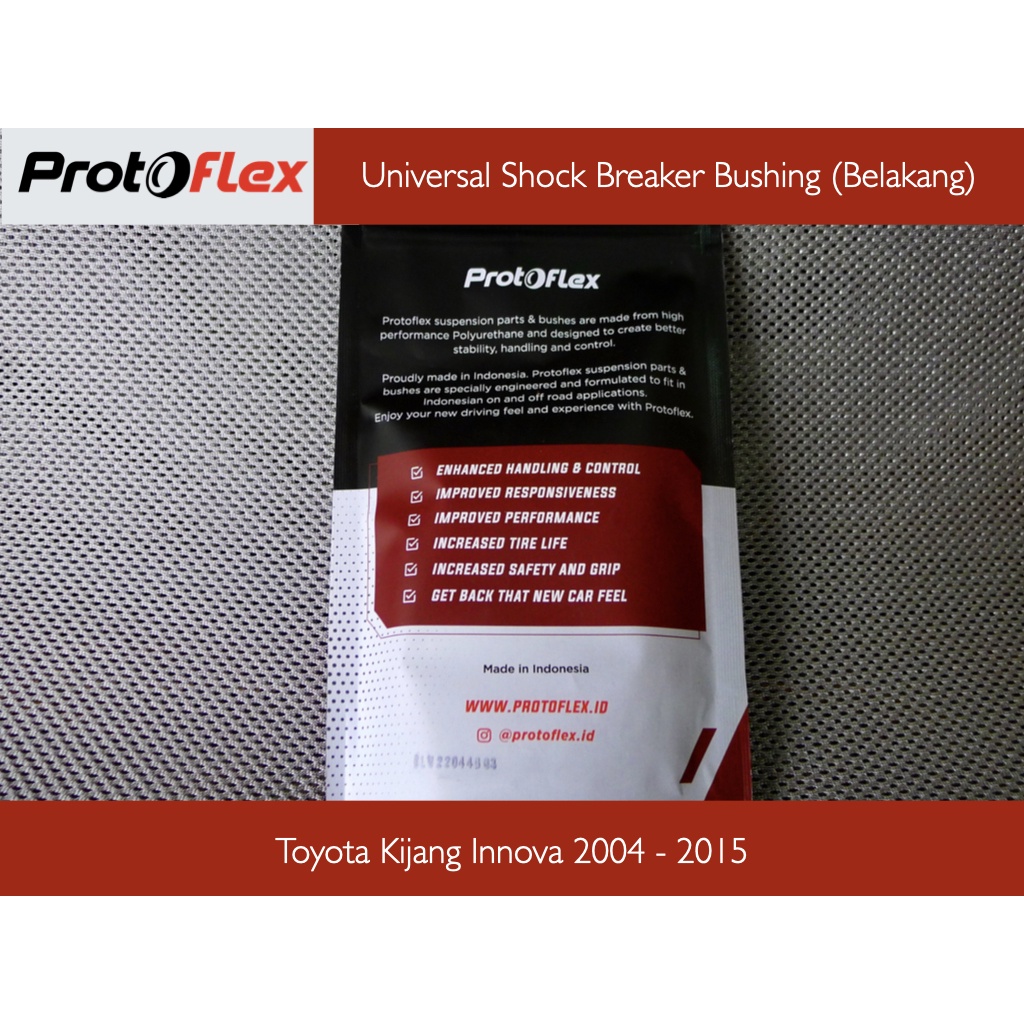 Protoflex Universal Shock Breaker Bushing Toyota Kijang Innova ID 16mm