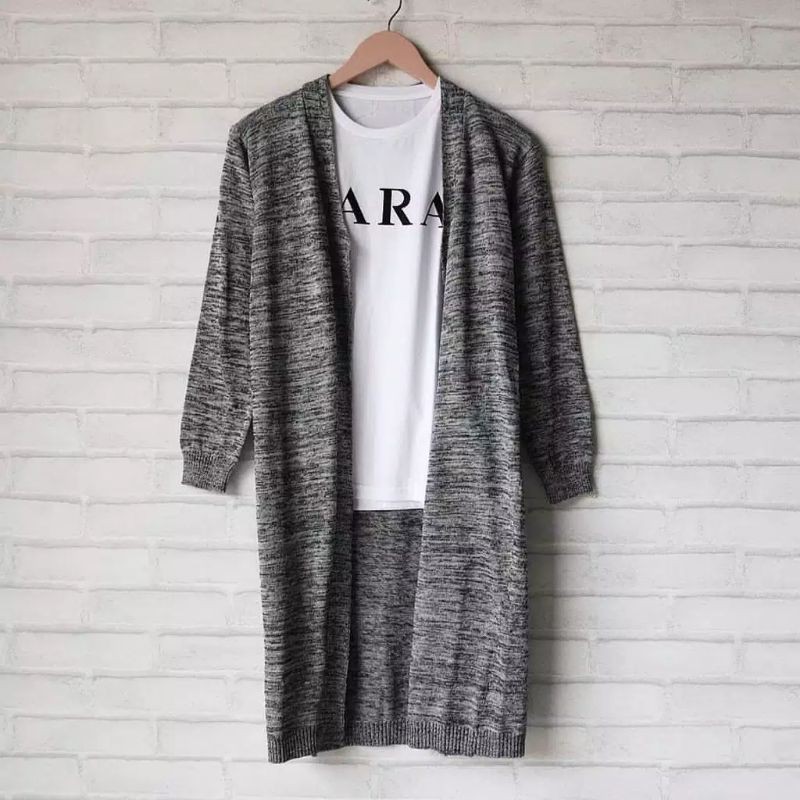 ABSTRAK LONG TWIS CARDIGAN PANJANG NINEBALL DR A474 STAYLE