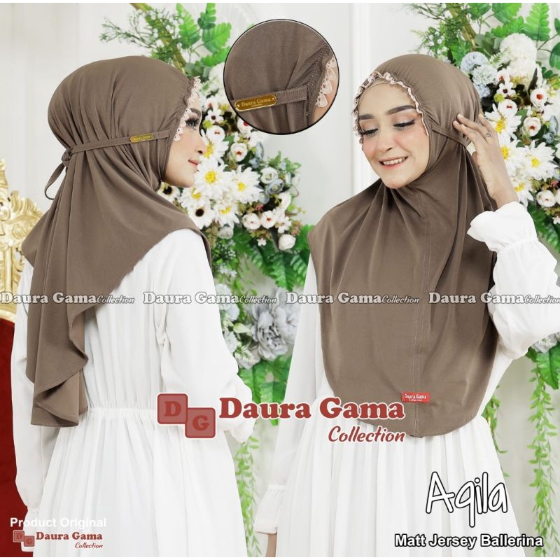 Jilbab Instan Aqila ORI Dauragama