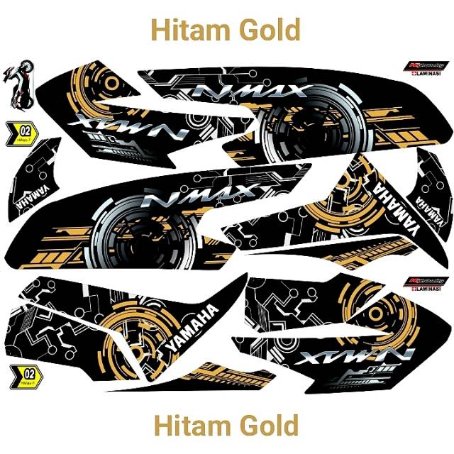 Striping Nmax  Variasi Yamaha Stiker  Lis  Motor List Sticker  