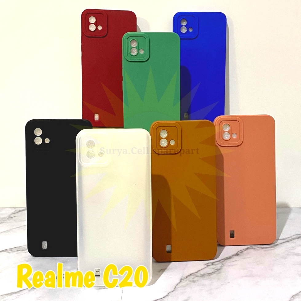 Case Slim Matte Pro Camera Realme C20 C11 2021 - SC