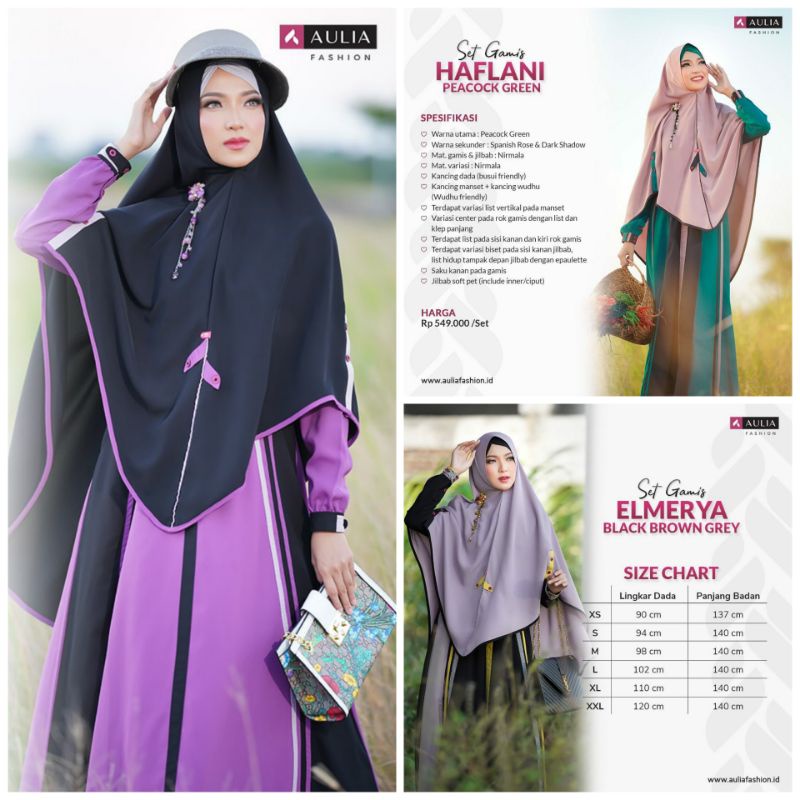 SET GAMIS AULIA FASHION