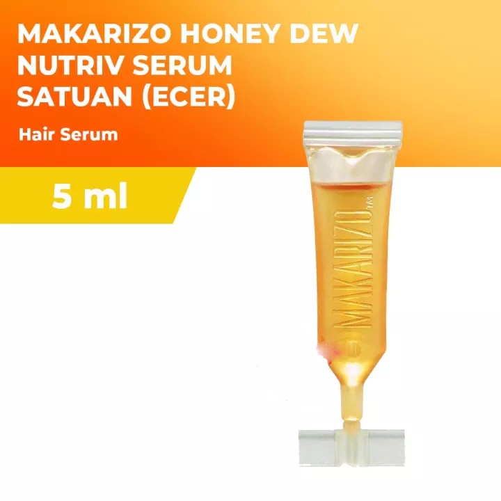 ★ BB ★ Makarizo Honey Dew Nutriv Serum 5ml - Serum Rambut - Vitamin Rambut