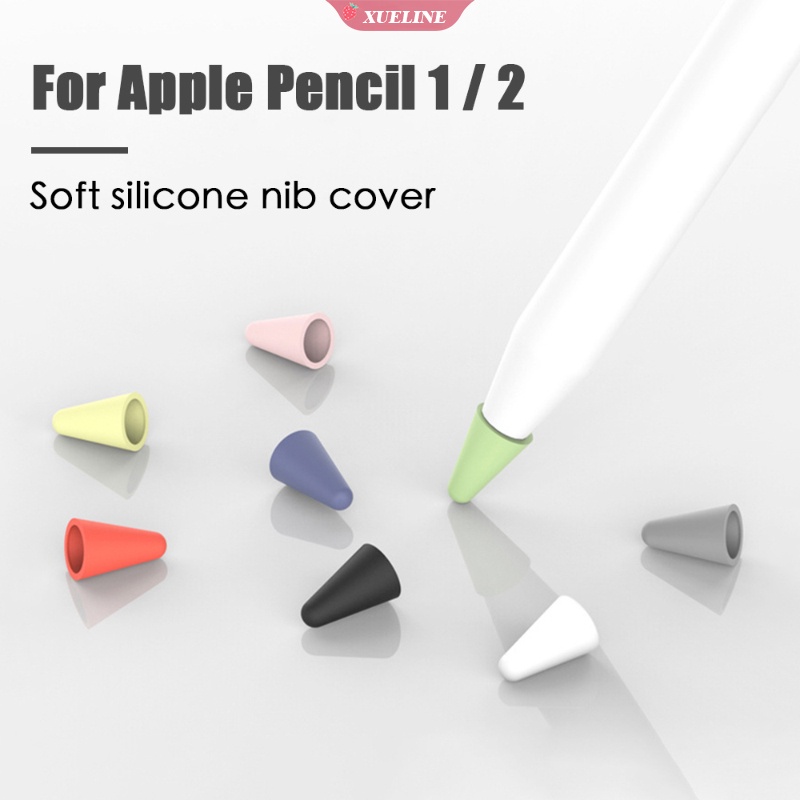 8 Pak Cover Pen Stylus Apple Pencil 1 / 2nd Warna-Warni