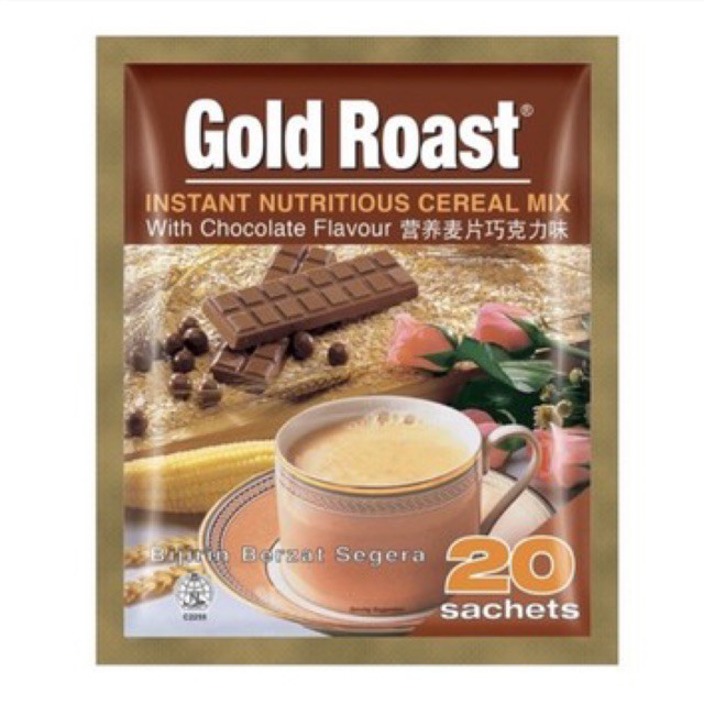 

Gold Roast Cereal Instant Coklat 600gr
