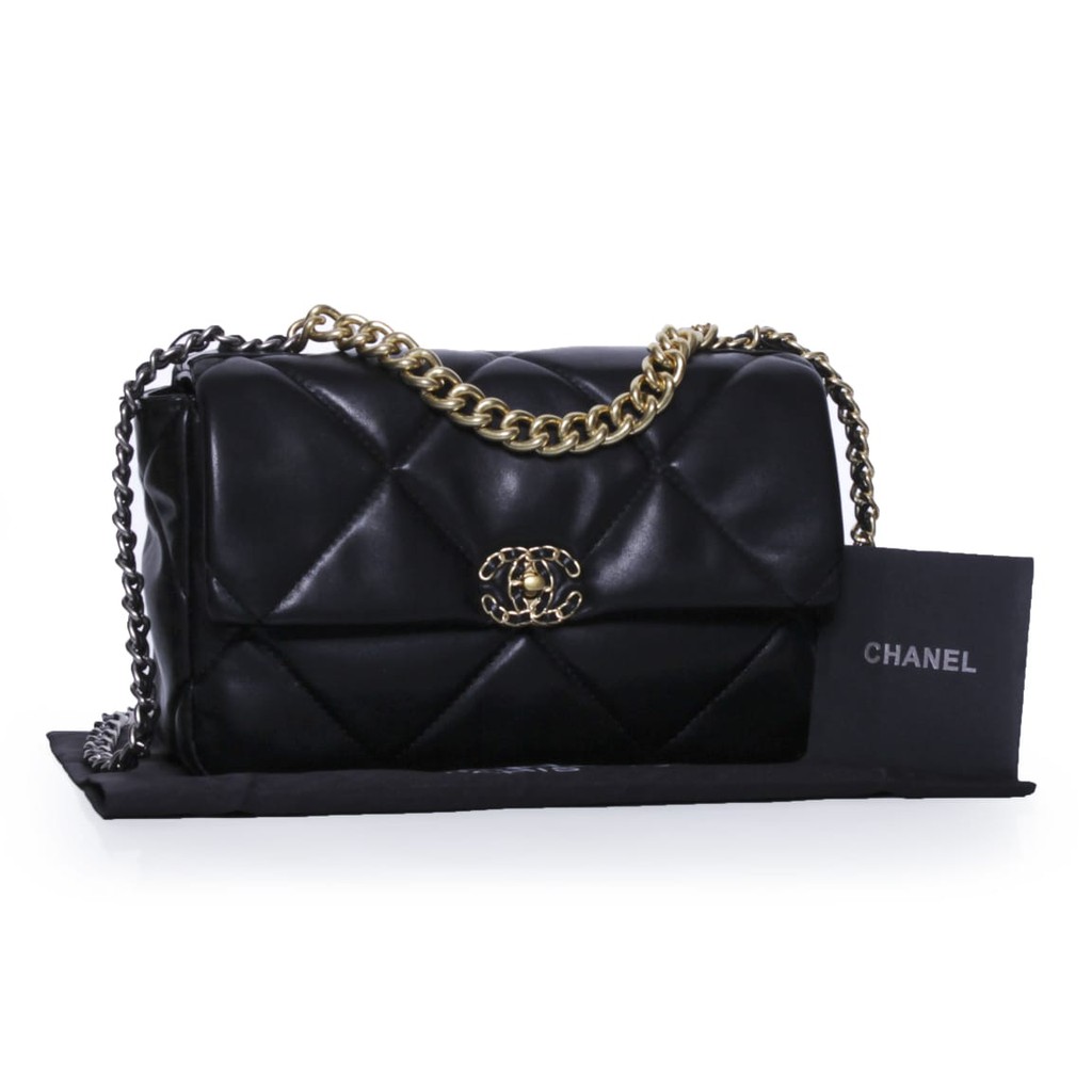 Chanel 19 Flap Bag #2022 Tas Import Fashion Wanita