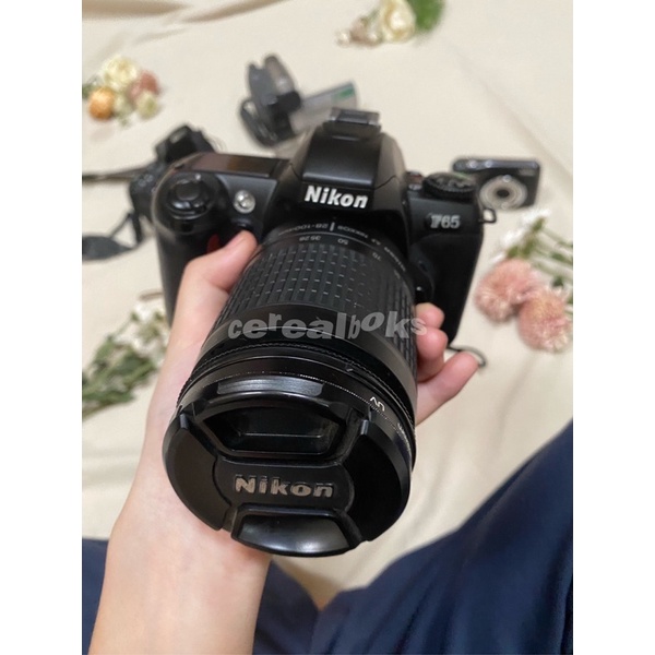 JUAL KAMERA ANALOG SLR NIKON F65 FILM CAMERA 35mm LIKE NEW | wts rangefinder pocket pns point and sh