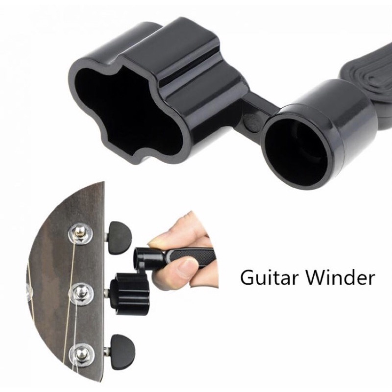 STRING WINDER 3 IN 1 STRING WINDER GITAR AKUSTIK PEMUTAR SENAR GITAR PEMOTONG SENAR GITAR PENCABUT PIN GITAR