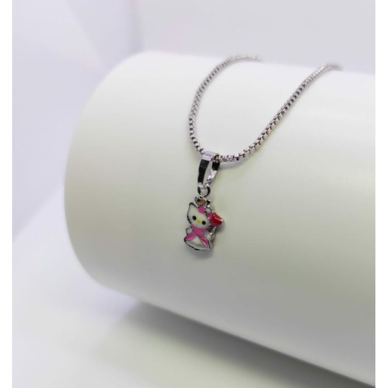 kalung xuping anak rantai italy liontin hello kitty lapisan emas