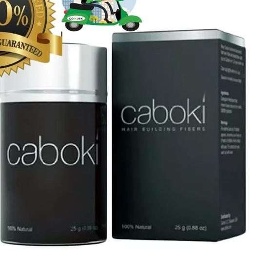 ◊ CABOKI Hair Fiber 25g ORIGINAL 100% - BLACK ➱