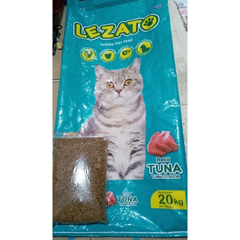 Lezato Adult Tuna - Makanan kucing Lezato - Lezato 500gr