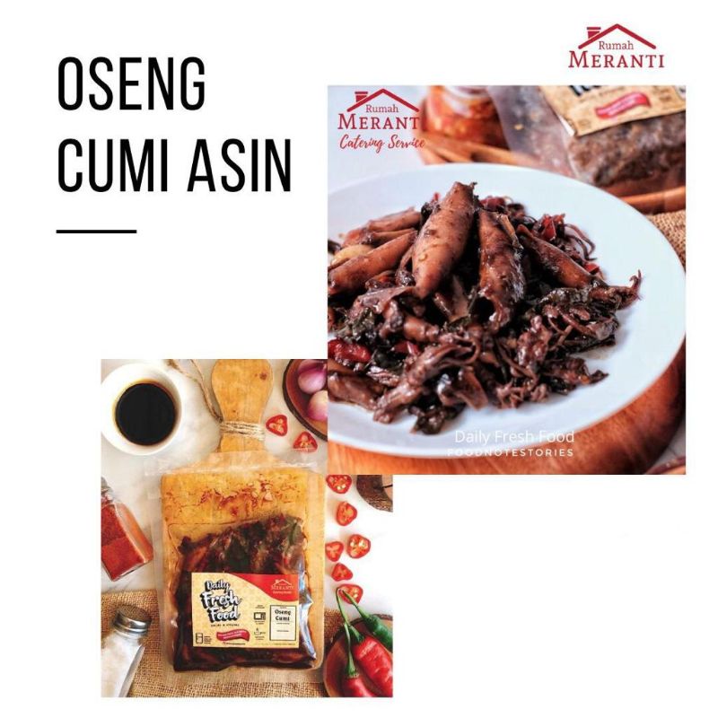 

OSENG CUMI ASIN Frozen Food Siap Saji
